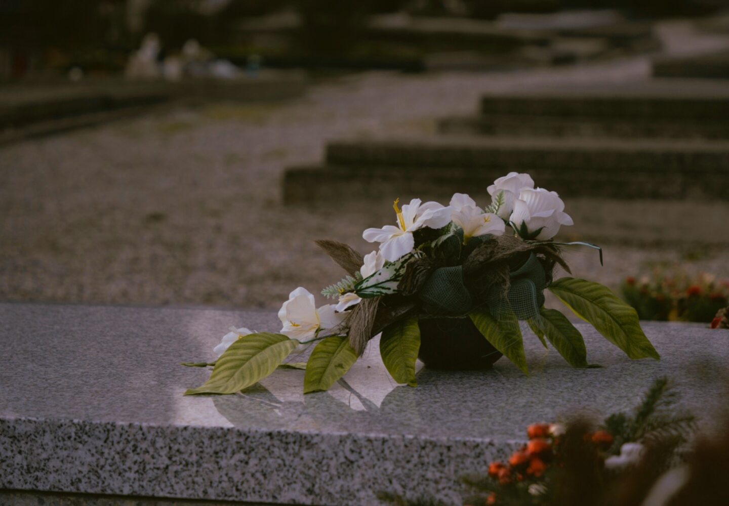 fleurs décès
